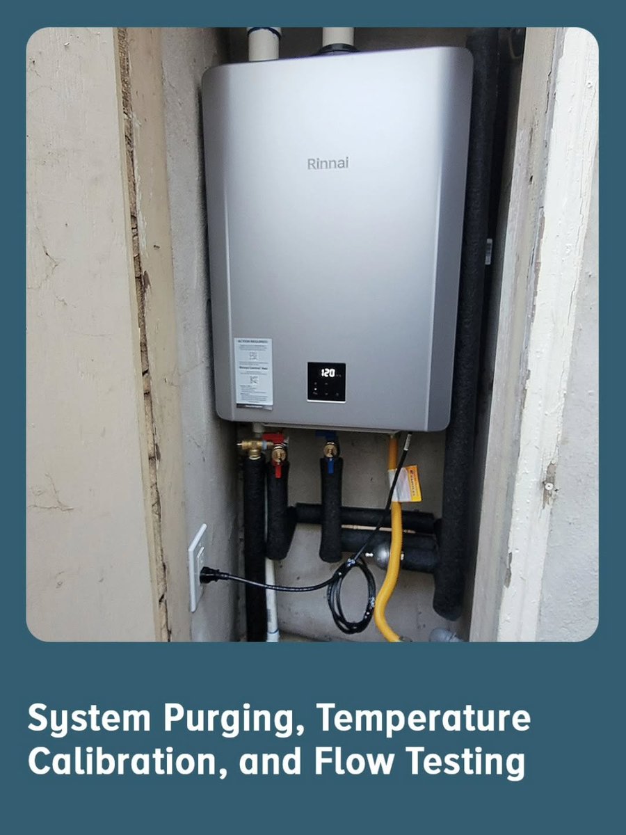superbrothersca's tweet photo. Look at this shiny new @rinnai_america tankless water heater installed by Super Brothers Plumbing Heating &amp; Air! - we service Sacramento and San Jose areas. Our technicians are just a phone call away! Reach out  #tankless #hotshowers #plumberlife https://t.co/dGssiB4AO6