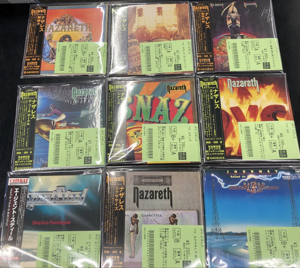 ✨中古品新着情報✨ ハードロック/ヘヴィメタルの中古CDが130点ほど