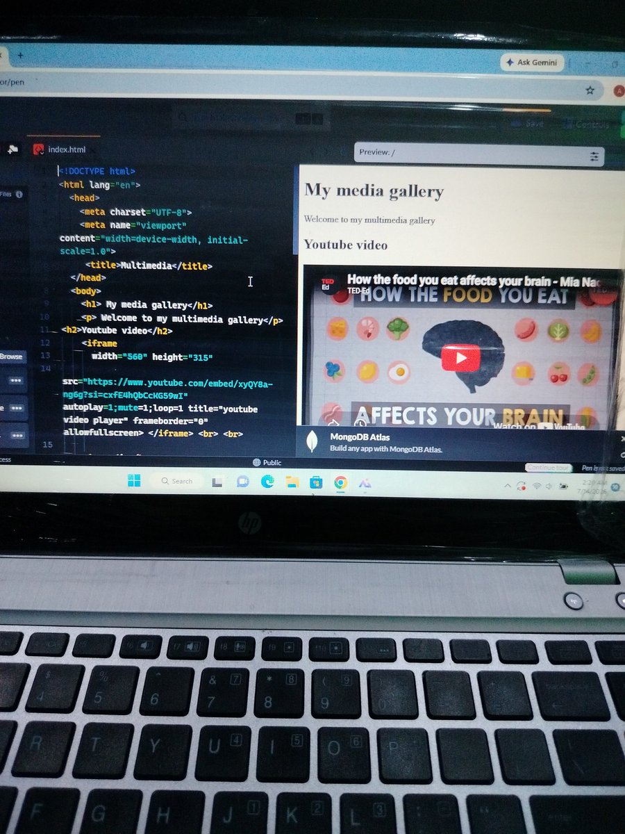 Amarachizita464's tweet photo. Day 30 🚀

Stepped out of my VS Code comfort zone and completed today's task using CodePen.

New tool. New skill. More growth. 

#Day30 #CodingJourney #Nurseintech #30daysintech https://t.co/l8g6DScIOF