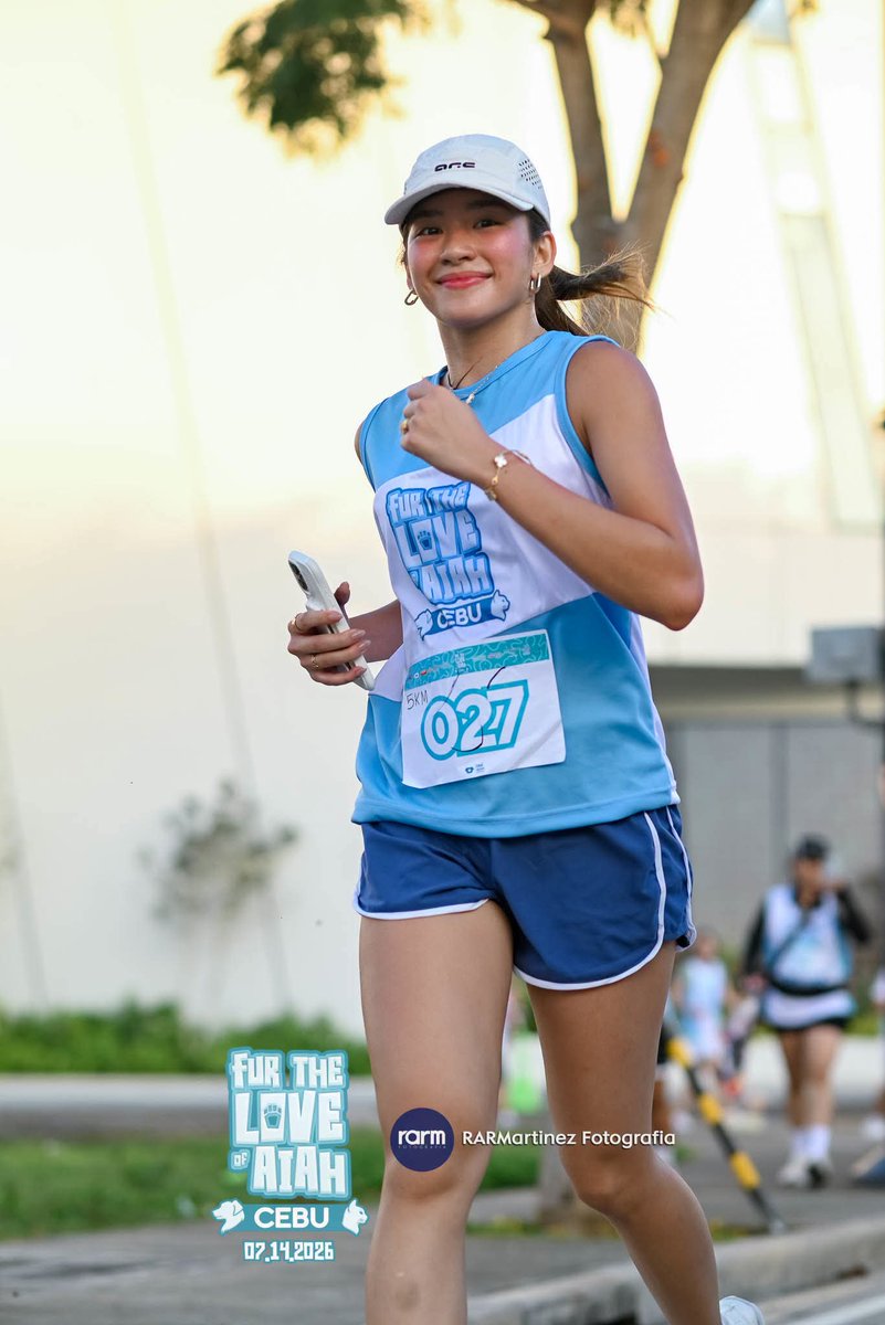 lexasmithx's tweet photo. Runner Aiah. So blooming! 😍
Parang di man lang pinawisan. 

#FURtheLoveOfAiahLeg3 https://t.co/Os59nbpgEF