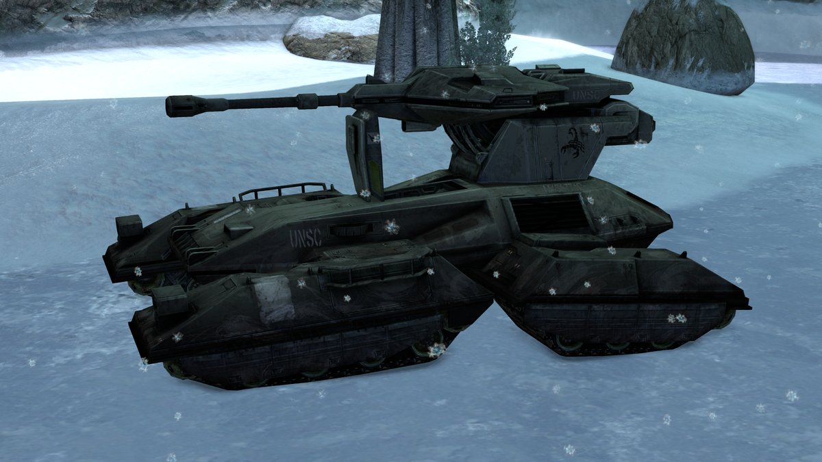 SwapSoap's tweet photo. #BingePlay 3rd or 4th day of Halo CE, I guess ???

Okay, so anyway. Vehicles are indestructible, but not the driver? Cool.

Somehow, the barrel can't shot through the gap but it can kill my guys sitting on the passenger seat instead ???

WHOSE ENGINEER DESIGNED THIS MECHANISM ??? https://t.co/2mevNR9m0y