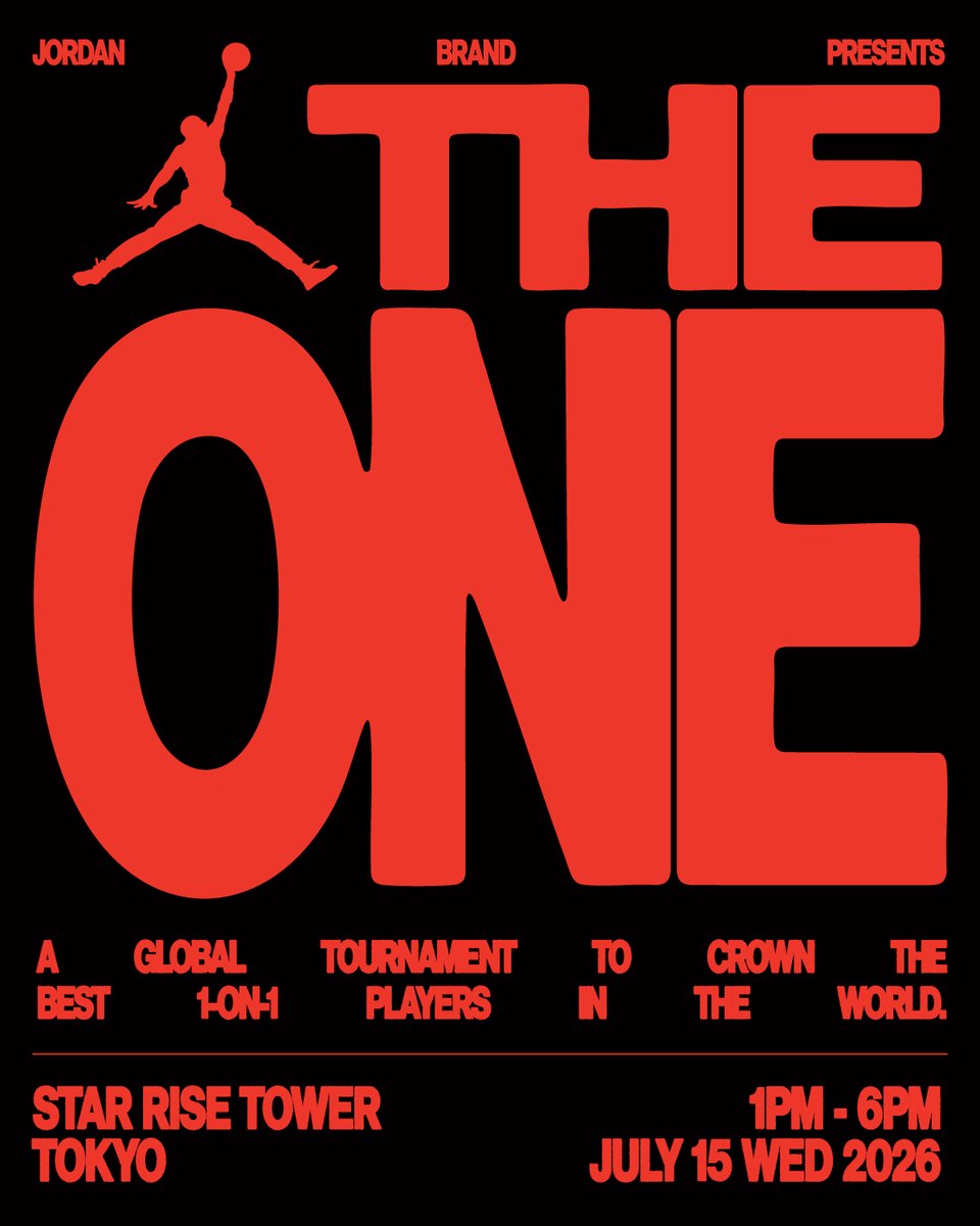 nikejapan's tweet photo. ついに明日！THE ONE東京予選が開催！
同時開催されるライブ配信で、日本中から集まった強者たちのバトルを見逃すな。

ライブ配信を見る
https://t.co/7BfSrsWDIi

#TheOneFinals #ジョーダン https://t.co/7dnhfxc21a