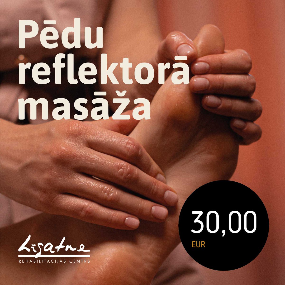 RehLigatne's tweet photo. 👣PĒDU REFLEKTORĀ MASĀŽA – vairāk nekā tikai pēdu masāža!

Masāžu veic pēdu reflektorās masāžas sertificēta masiere: Iveta Kleša.

Zvani un piesakies: 📞+371 25609883
🌐Vairāk piedāvājumu: https://t.co/9YfpWo8Fac https://t.co/tp0of0mBBV