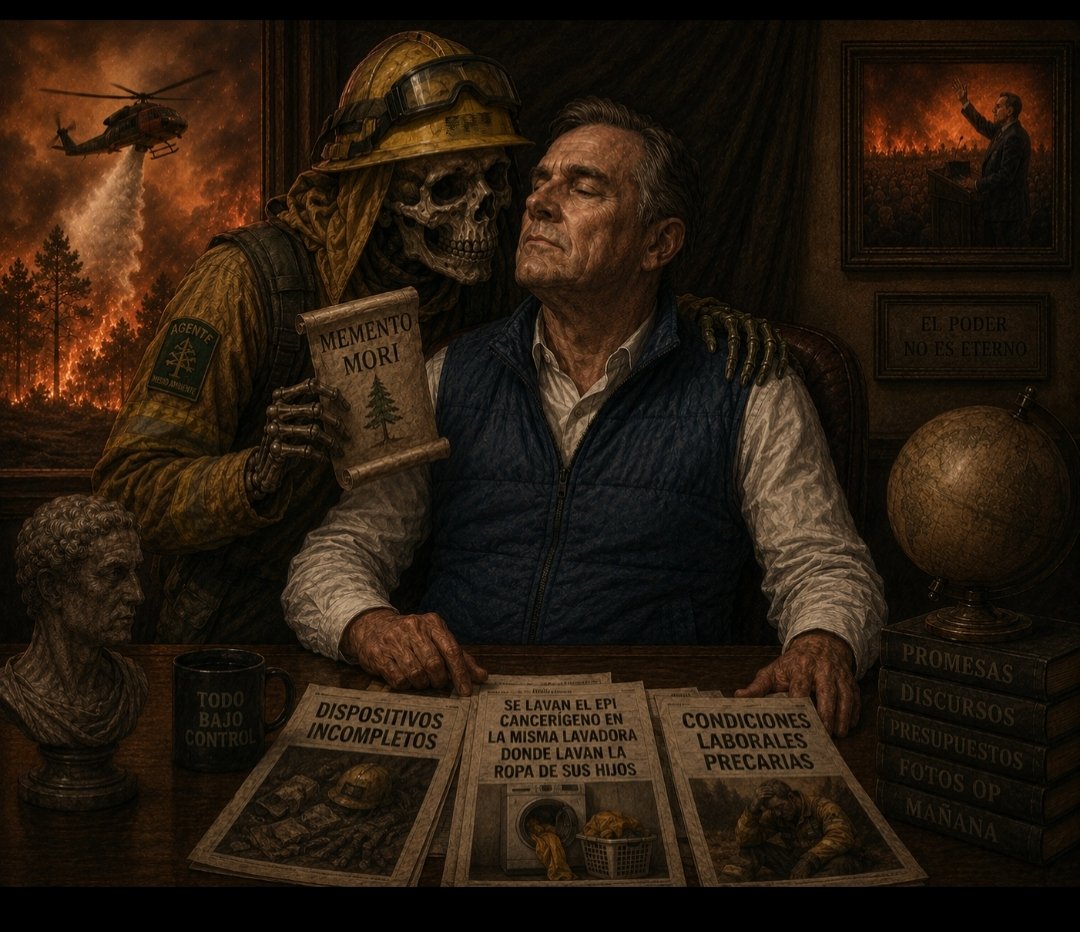 SandezSndez1's tweet photo. "Memento mori"

¿Sabéis de algún general romano que comande un dispositivo ministerial o autonómico que no necesite su "esclavo" en asunto de I.F?

Recuerda que el dispositivo está incompleto.
Sus condiciones laborales son precarias.
Lavan el EPI cancerígeno en sus casas... https://t.co/GoJVfxeS5O