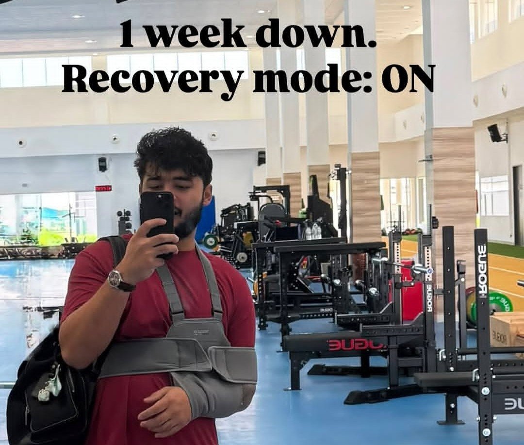 Surende26790545's tweet photo. Captain On Recovery Mode !!!
@ParagRiyan 🏋🏻‍♂️💪🏻🔥💖
#Riyan #Recovery #Captian #Royals https://t.co/3SJpc611cn