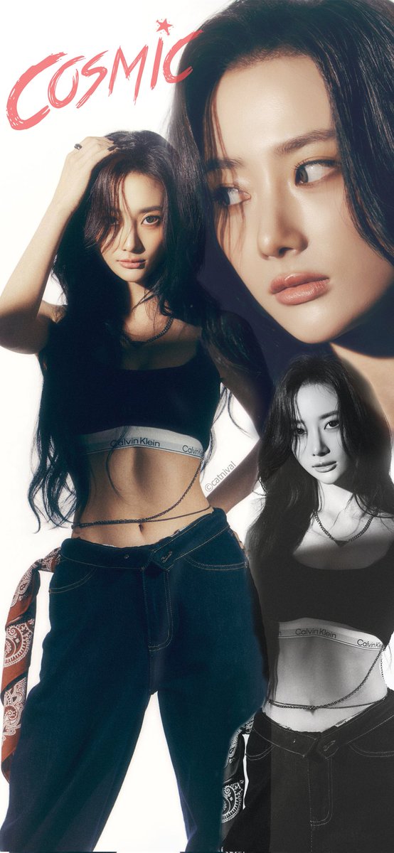 ChanHyo17's tweet photo. It's been a while since I last made a wallpaper for my phone and I couldn't resist when I saw Nahyun's pictures from the @PRIMROSE_AO 's Cosmic comeback 🫠 
#PRIMROSE #Nahyun #cosmic #wallpaper https://t.co/WMRqeDST9H