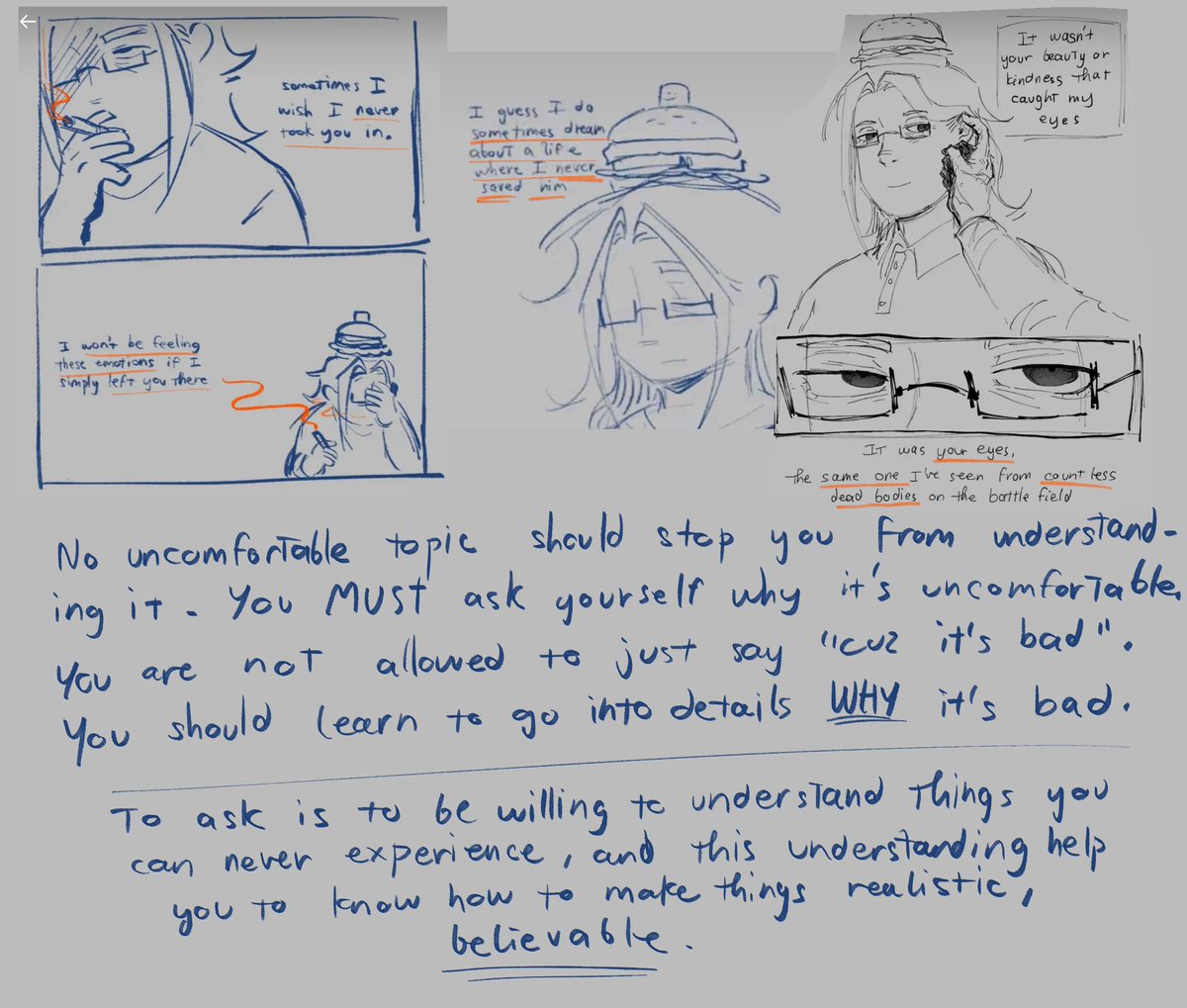 vilebeholding's tweet photo. This is sooo messy but whatever
This is how i write https://t.co/DUgVvYRY8R