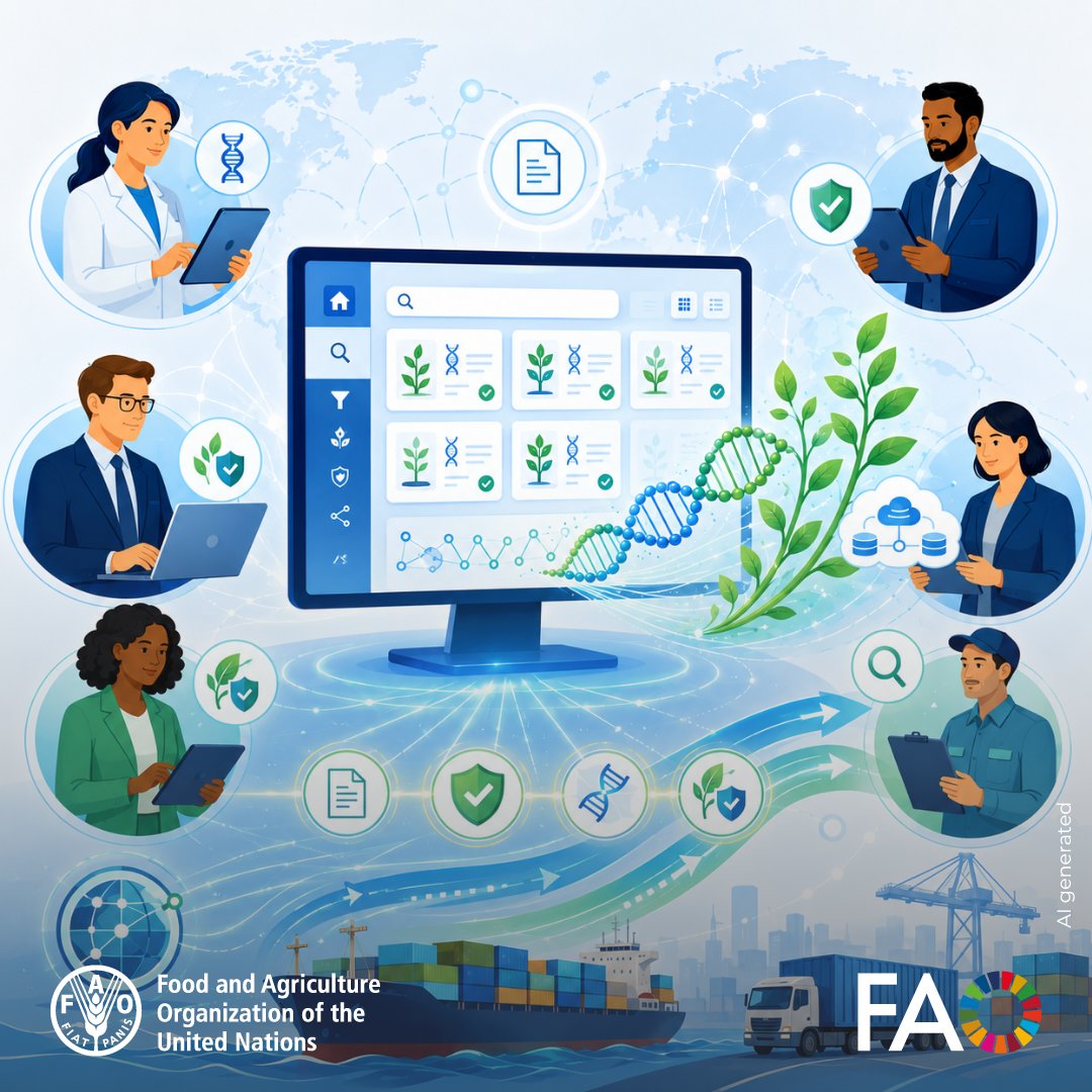FAOWHOCodex's tweet photo. 🗞️ | Good news everyone❗️

👉 The modernized @FAO GM Foods Platform is now live, featuring a user-friendly interface and improved search functions.

➕ℹ️➡️ https://t.co/lUpKrA8zxu

#FoodSafety | #Codex https://t.co/s3TrdaiQeh