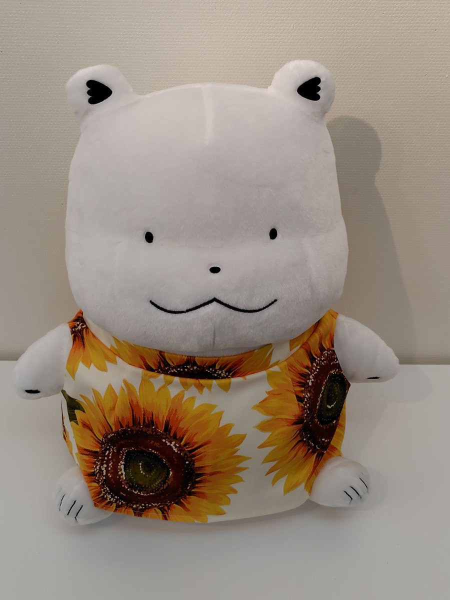 ふわふわのくまさんの夏の展覧会へ。ずどおおおんなくまさんと対面。七