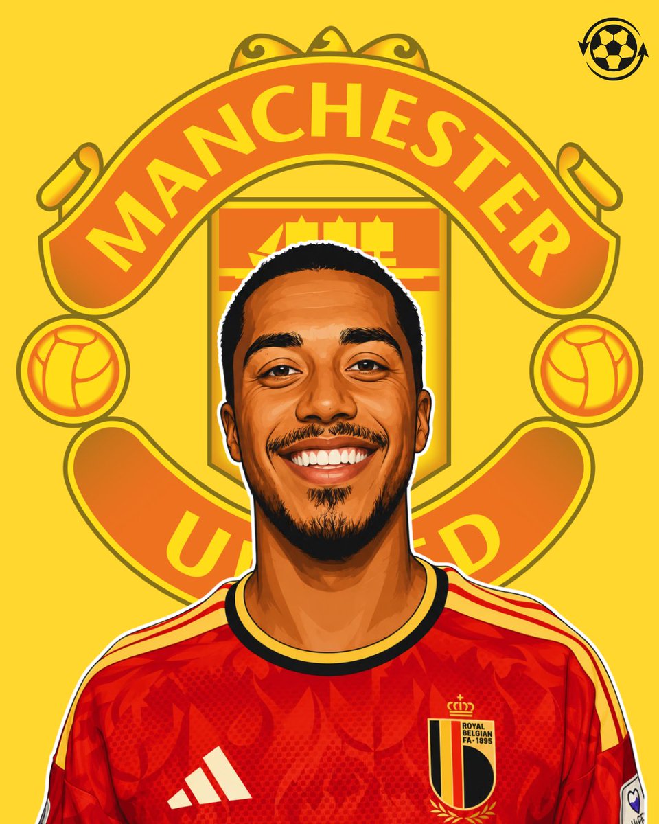 DeadlineDayLive's tweet photo. 🚨 𝗕𝗥𝗘𝗔𝗞𝗜𝗡𝗚: Youri Tielemans has completed his medical and will sign today at Manchester United.

(Source: @FabrizioRomano) https://t.co/Svnt2n3uGM