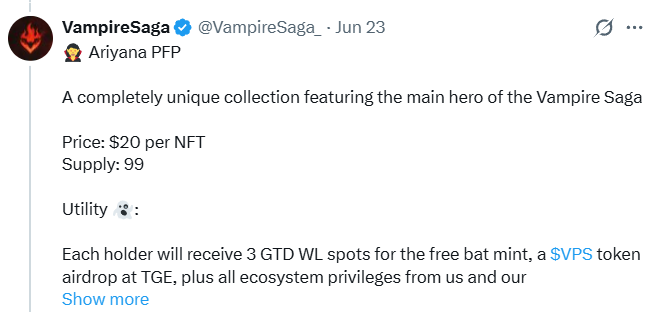 VampireSaga tweet media