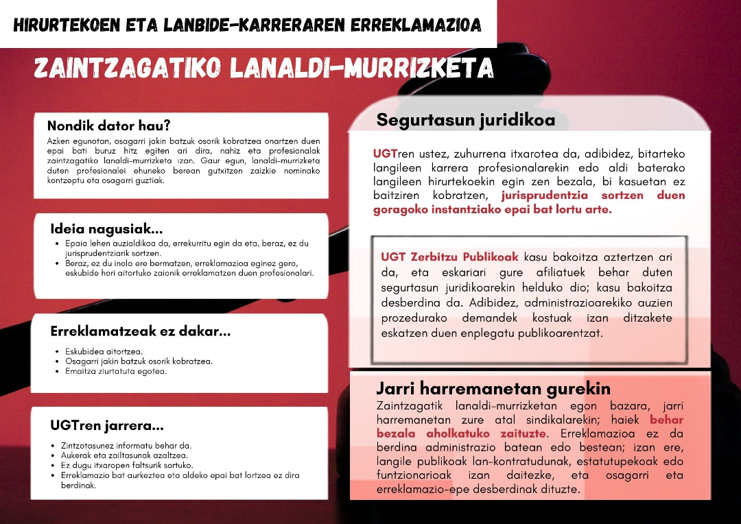 UGT_SP_EUSKADI's tweet photo. #UGTZerbitzuPublikoak Reducción de jornada por cuidado: ¿se pueden reclamar los trienios y la carrera profesional?. https://t.co/0bCpyLgcYB  👉 *Comparte* 💪: https://t.co/Bv9Hl84GTP https://t.co/Nu4ztFf5b7