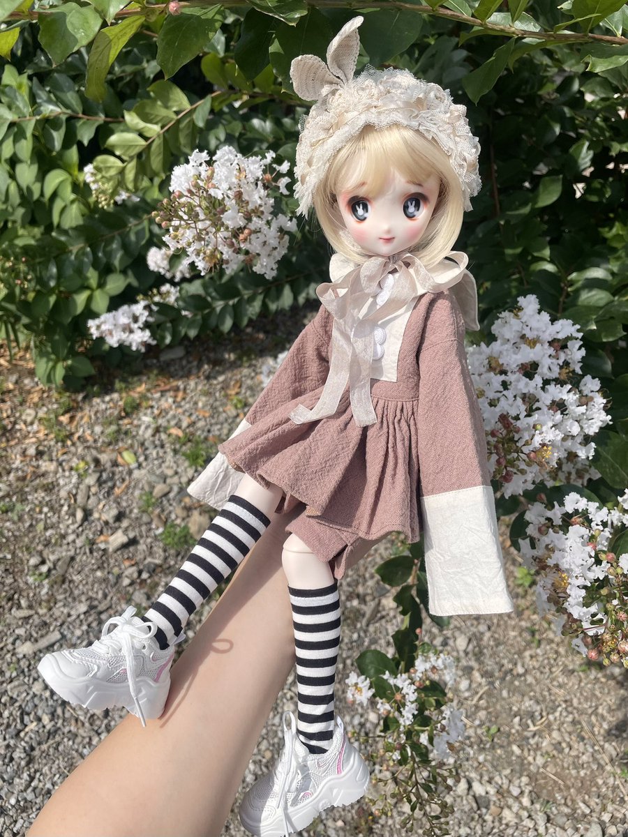 akkindaxx's tweet photo. イドルでお迎えしたものたち！

うさ耳ヘッドドレスの新作と、星ちゃんクッション🌟はなちゃん可愛くなりました🤍

#のわのふく 
#디어래빗 
#DearRabbit_子 https://t.co/Y9uds1Mfz9