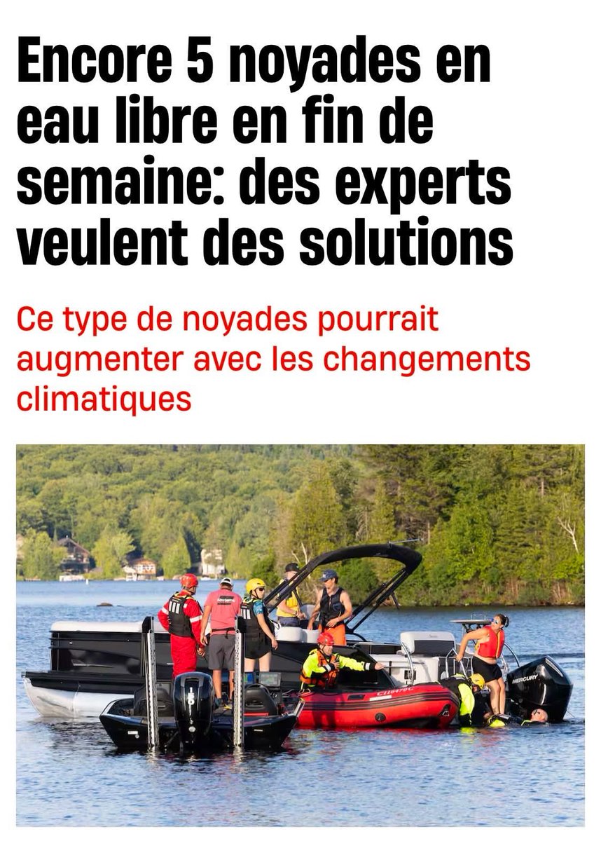 jfrcaron's tweet photo. Les gens se noient à cause des changements climatiques 

. https://t.co/zuTPb1QGG7