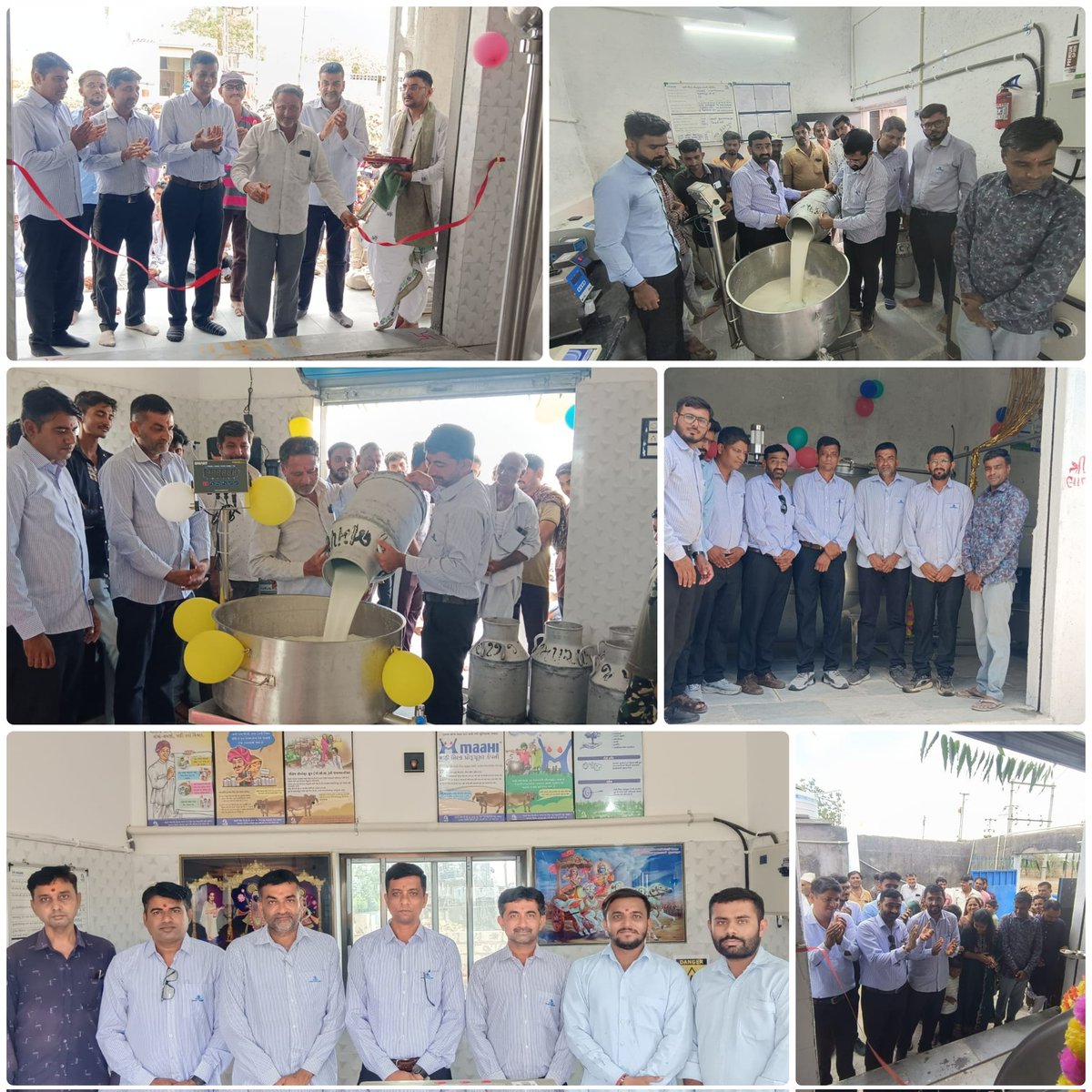 maahimilk's tweet photo. Now it’s 100!!!
We are thrilled to announce a major milestone! With the recent commissioning of 5KL/3KL/2KL Bulk Milk Coolers (BMCs) at 8 strategic Milk Pooling Points (MPPs), our network has reached 100 milk chilling facilities!
#NDDB #NDDBDairyServices #MaahiMPO #NPDD https://t.co/8WipsaW9aX