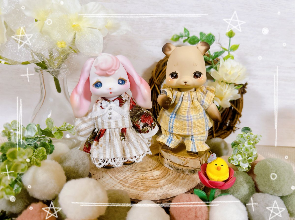 muta4610's tweet photo. 📍イドル戦利品

🌟[sora]指光路さま(@bonnysora)のマント

🍓+Worldさま(@komugi_No615)のお洋服

🍰GEPPETO FRIENDSさま(@gfDolls )の前髪パーツ

🐝AngelsDreamingさま(@AngelsDreaming7)のミツバチお洋服

#kumukuku
#cocoriang https://t.co/WtWAo0YR7y