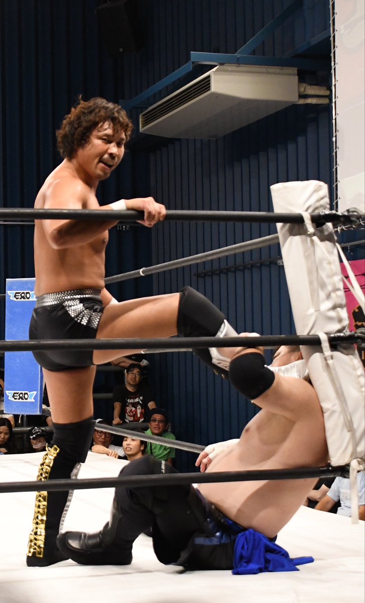 d19930723's tweet photo. 2026.7.11 #pwzero1 インイタ大会
4.#火祭り2026 Bブロック公式戦
◯中嶋勝彦vs橋本大地×④ https://t.co/UwSKtk4QSz