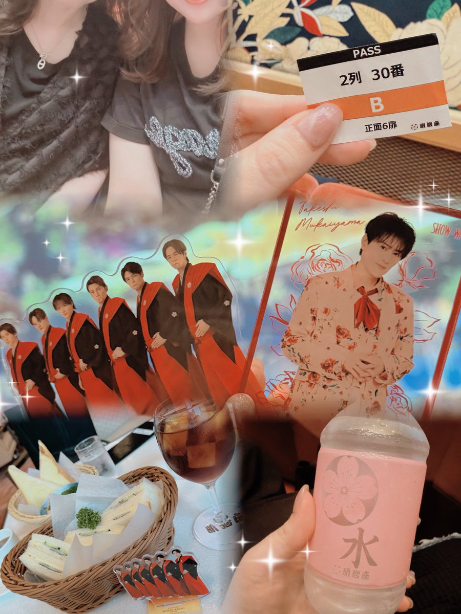 24_aaa_naco's tweet photo. 今日の明治座も最幸でした💓✨

演出が変わっているところもあって、　
新鮮な気持ちで楽しめました◎

たけちゃんのキラキラした姿を見て、
たくさん幸せをもらった🫶😭

舞台裏見学会も板の上に立てて
思い出になりました🥹✨

余韻に浸りながら、そそくさと帰ります🚅💕

#SHOW_W  #向山毅　#明治座 https://t.co/G6rlwMgJl9