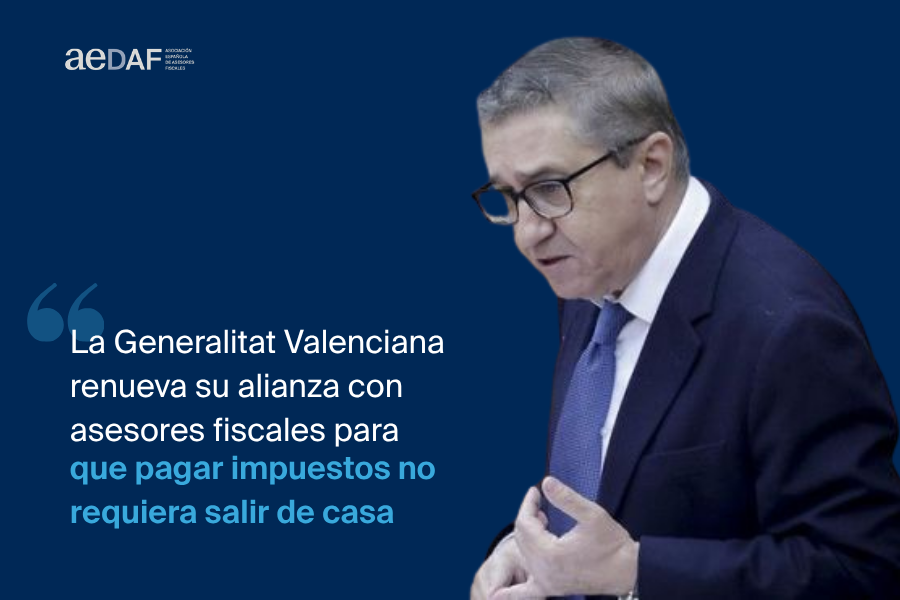AEDAF_ValenciaC's tweet photo. 📣 "La Generalitat Valenciana renueva su alianza con asesores fiscales para que pagar impuestos no requiera salir de casa"

🔗 Lee la noticia completa: https://t.co/FhrulZG0IA

#AEDAF #Fiscalidad #asesoresfiscales #GeneralitatValenciana #Impuestos #actualidadtributaria https://t.co/11qzxoViAo