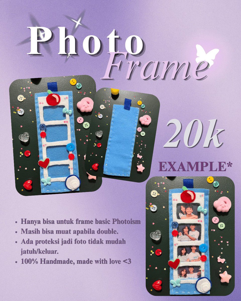 neuivle's tweet photo. #zonauang wts diy photoframe flannel

Harganya terjangkauu dan 100% handmade with love yaa 🩷

kalo mau langsung co/custom boleh ke 🍊👇
https://t.co/k3joCT1nBk

feel free untuk tanya2 ajaa yaaww! 🍀🩷 https://t.co/08NarvO6sd
