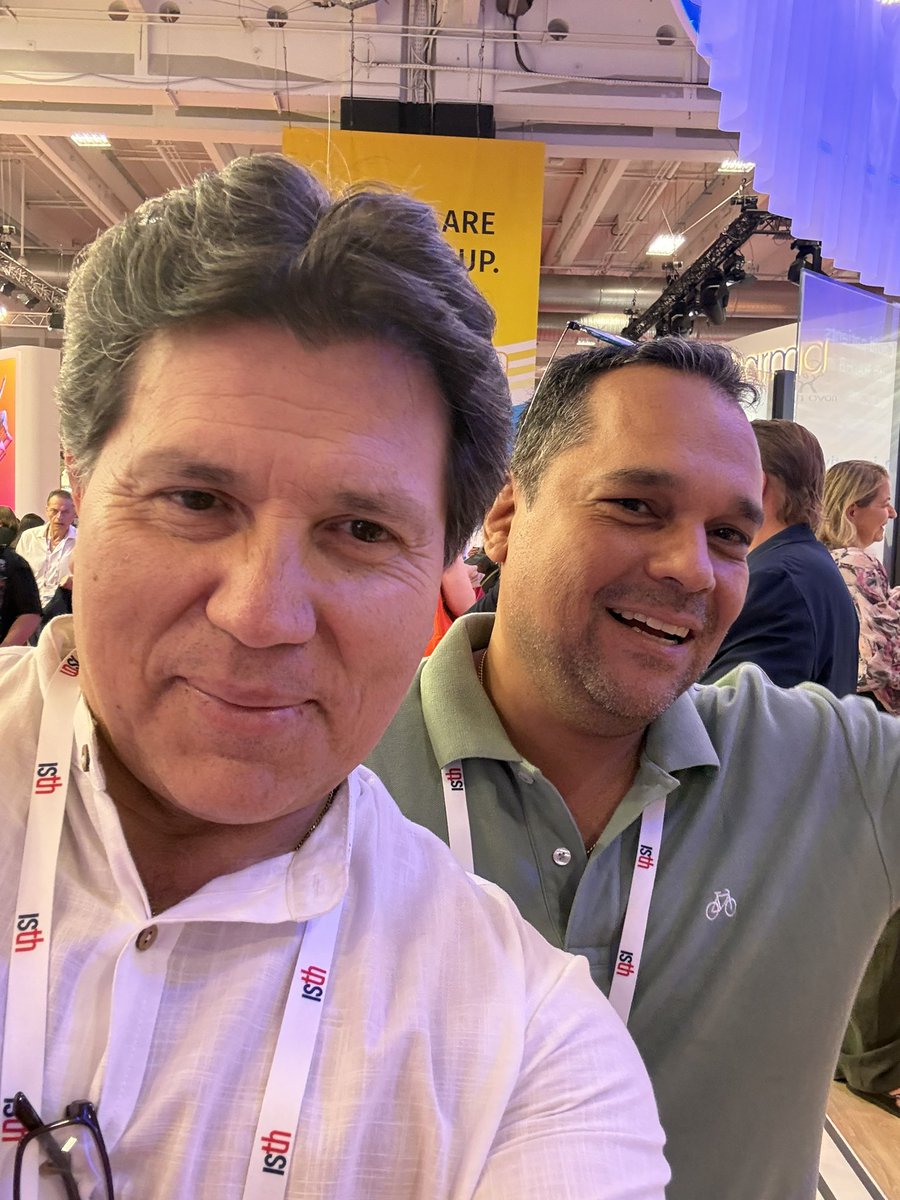 hematonews's tweet photo. International Congress on Thrombosis and Hemostasis (ISTH) in Paris, France.
Friends And colleagues.
#IsTH #paris #france #coagulation #hemostasis https://t.co/GrVrwpjB6v