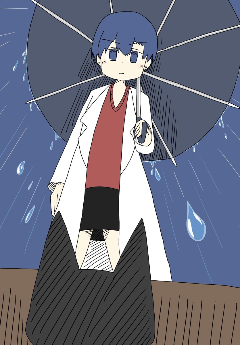hikomito's tweet photo. #nichijou 初対面 https://t.co/uVnbkziHEa