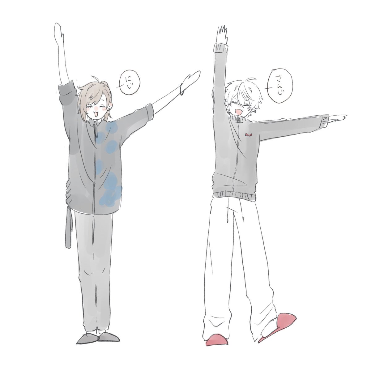 so_taro06o's tweet photo. 例の体操 https://t.co/TFh3W1jczI