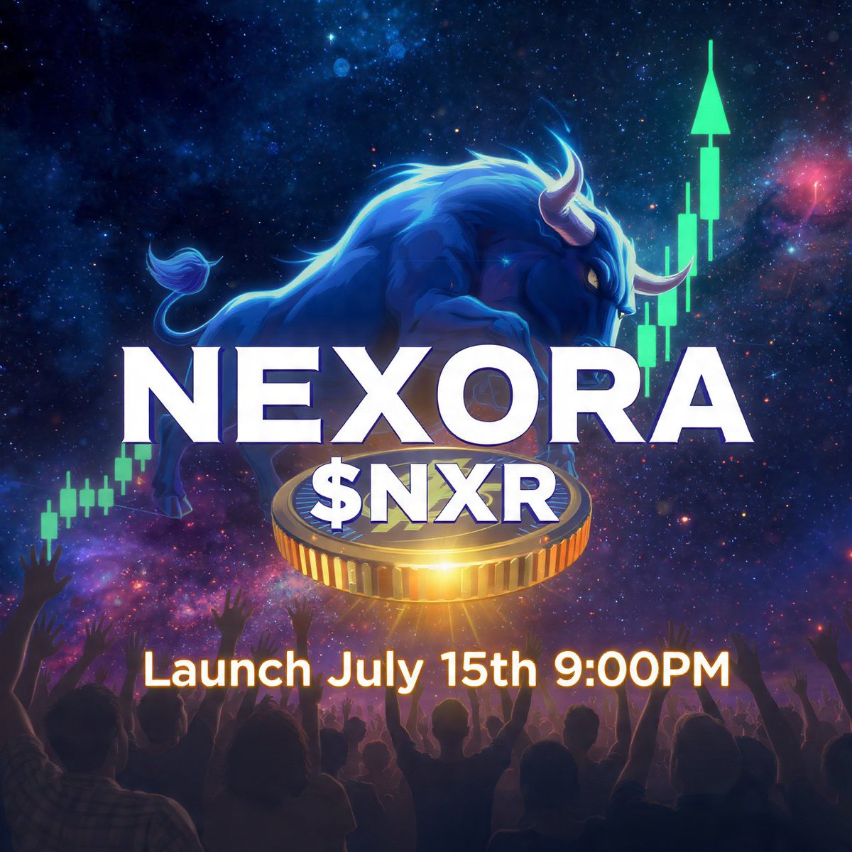 nexora111's tweet photo. The bull. The candles. The community. This is NEXORA. July 15th 9PM $NXR`
One army. One mission. We launch 9PM $NXR 🚀`
Follow like retweet drops SOL address https://t.co/TVEWqzMZyN