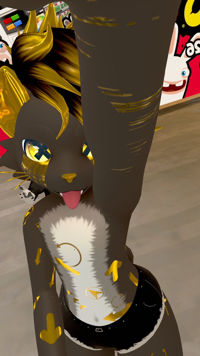 SlitCyn's tweet photo. I need some suggestions on cool worlds to take paw videos today. anyone know any with pretty lighting? :3 I'll probably drag @velura3d into it too~ so expect to see him~ https://t.co/oLImylEXtO
