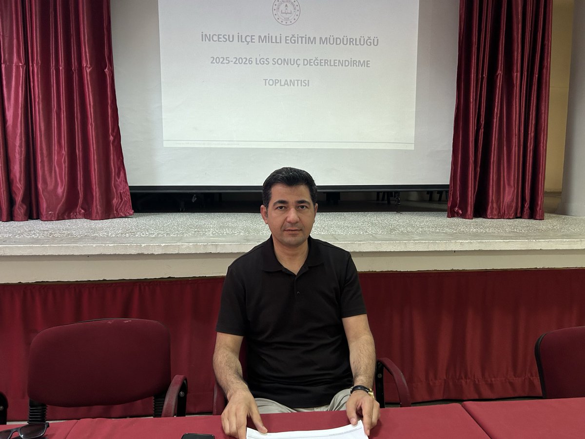 incesumem's tweet photo. İlçe Millî Eğitim Müdürümüz Sn. Erkan Çiçek başkanlığında, ilçemizde görev yapan ortaokul müdürlerinin katılımıyla LGS Değerlendirme Toplantısı gerçekleştirildi.

@tcmeb 
@kayserivaliligi 
@gokmen_cicek_ 
@incesukay 
@omersaidkarakas 
@kayserimem 
@CoskunESEN57 
@KayseriMEMArge https://t.co/D3HxFwYU5e
