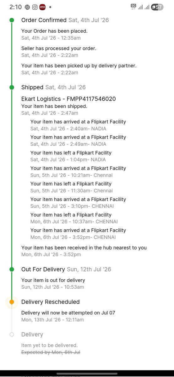 U1Sriram's tweet photo. @Flipkart @flipkartsupport @_Kalyan_K https://t.co/NBEgPzX0qv