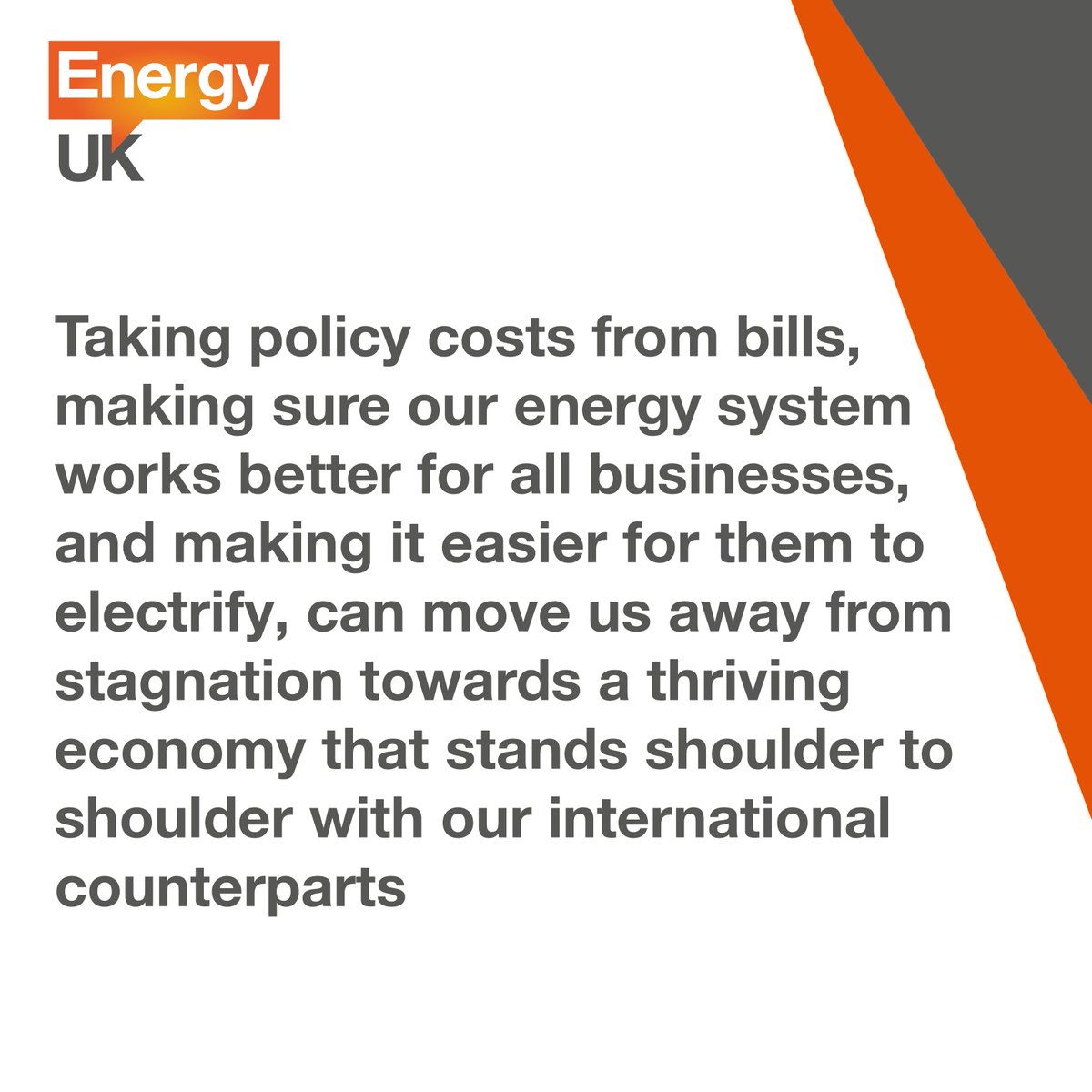EnergyUKcomms's tweet photo. New PM must cut business energy costs to boost investment &amp; growth. Report by @CBItweets &amp; Energy UK + analysis by @CornwallInsight &amp; @NIESRorg offers blueprint to cut prices &amp; deliver £130 billion economic boost. 

📖 Read report: https://t.co/BlDfvviEL5 https://t.co/3vDE3O9uJX