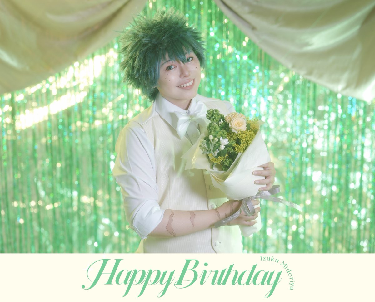 chansaku_cos's tweet photo. 【cos】MHA/緑谷出久

おめでとう

photo:@studio_colore 

#緑谷出久誕生祭2026
#緑谷出久生誕祭2026 https://t.co/8WSZcqXQaI