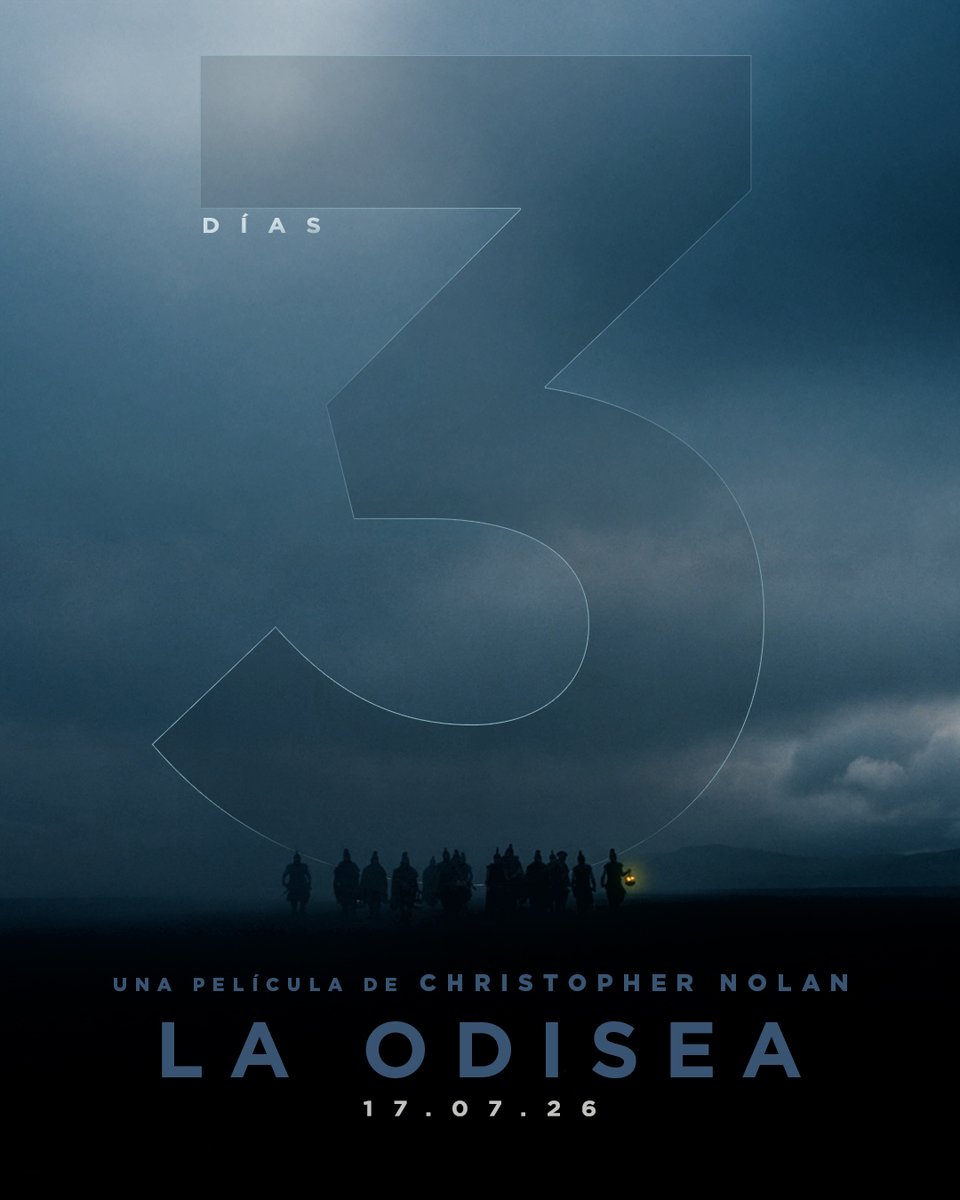 Universal_Spain's tweet photo. En 3 DÍAS, nada podrá interponerse entre sus hombres y el hogar. #LaOdisea https://t.co/i6OMPyDARw