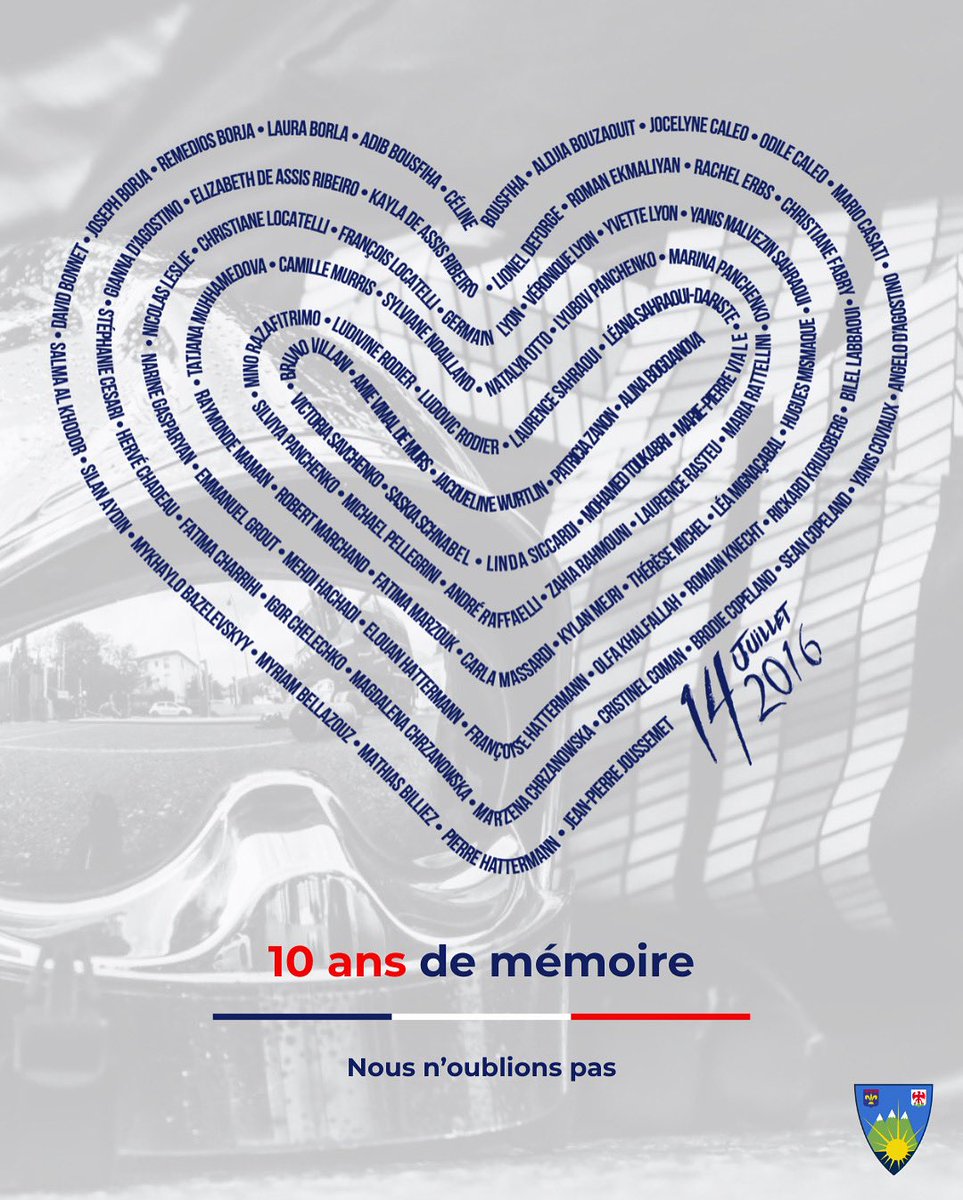 sdis_06's tweet photo. En ce jour de fête nationale, les sapeurs-pompiers des Alpes-Maritimes ont une pensée émue pour les victimes de l’attentat du 14 juillet 2016 à Nice, ainsi que pour leurs proches. 🤍
Parce que certaines dates ne s’effacent pas : dix ans après, le souvenir demeure. 🕯🕊
_
#SDIS06 https://t.co/LJcRTruRJn