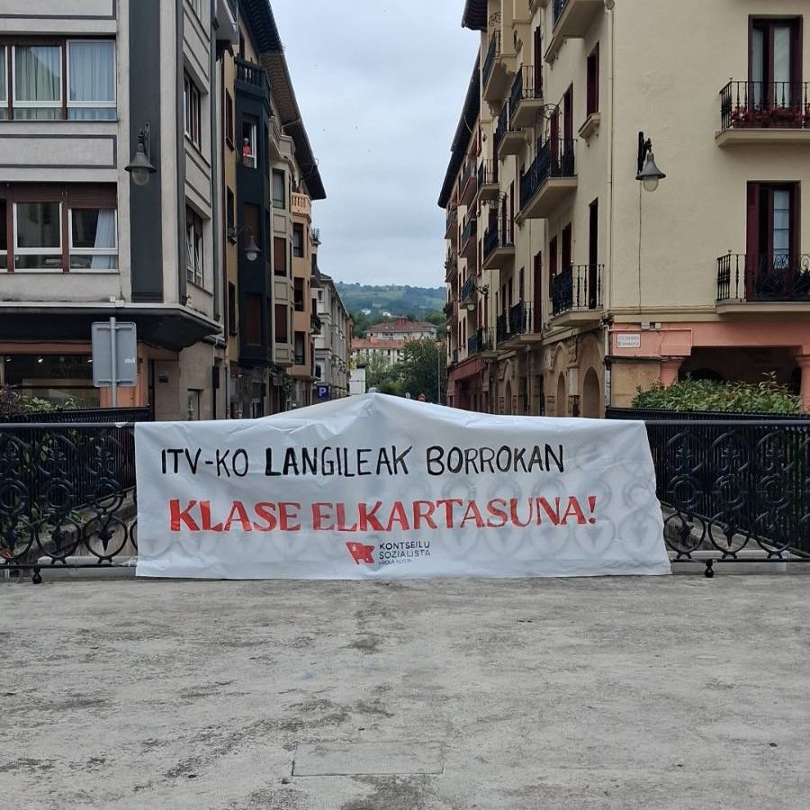 Kontseilua_UrKo's tweet photo. 🔴IAT-ITVko langileek greba mugagabeari ekin diote.

Gipuzkoako beste lantokietan baino 133 ordu gehiago egiten dute lan, gutxiago kobratuz. Lan bera egiten duten langileen arteko berdintasuna eta justizia eskatzen dituzte!

Gure elkartasun osoa borrokan ari diren langileei! https://t.co/6iE1lqGo7Y