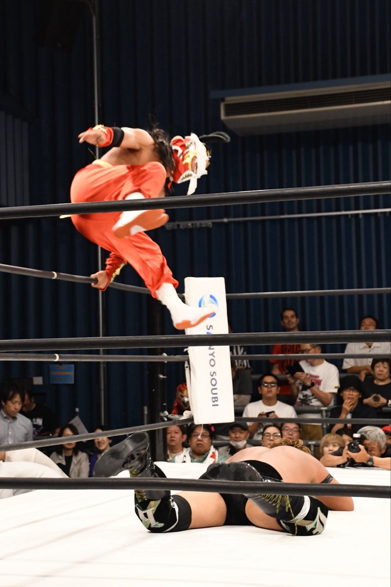 d19930723's tweet photo. 2026.7.11 #pwzero1 インイタ大会
5.#火祭り2026 Bブロック公式戦
◯佐藤嗣崇vsハヤブサ×③ https://t.co/MJoAuRh2BB