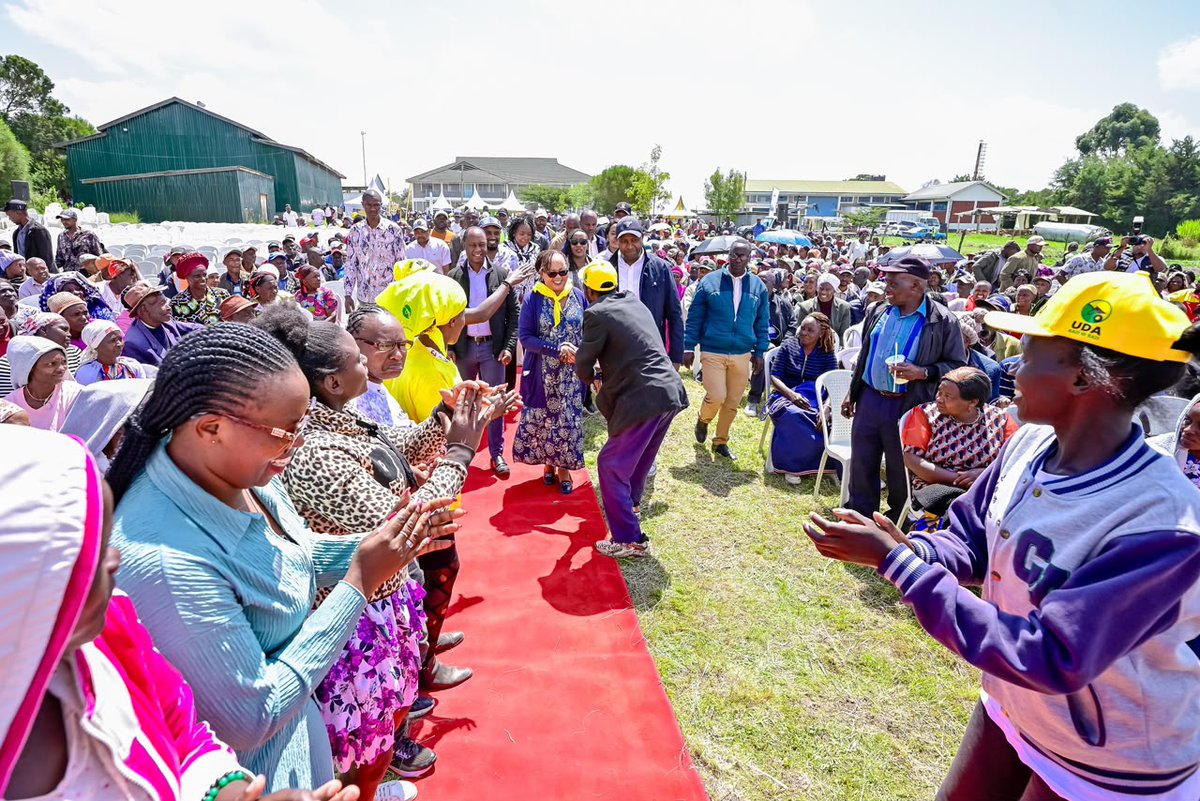 IamPK254's tweet photo. Governor Anne Waiguru has urged Ol Kalou residents to strengthen the constituency's development by electing leaders who will work closely with the national government to accelerate projects and improve service delivery. #OlKalouDecides #KaziIongee #UnitedForProgress https://t.co/SV9KrNql2A
