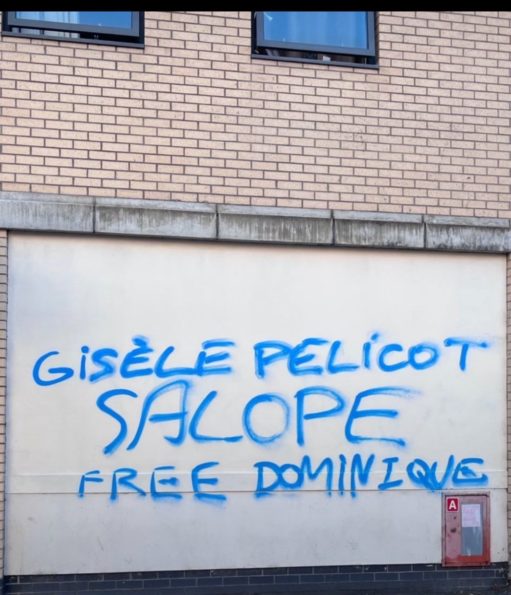 AllisonMorris1's tweet photo. Gisèle Pelicot bravely waived her anonymity in order to reverse the shame and change the conversation around the horrific sexual abuse she suffered - I’m horrified that this is on a wall in my city and whoever hosted those responsible should be ashamed https://t.co/YKzXpZUINn