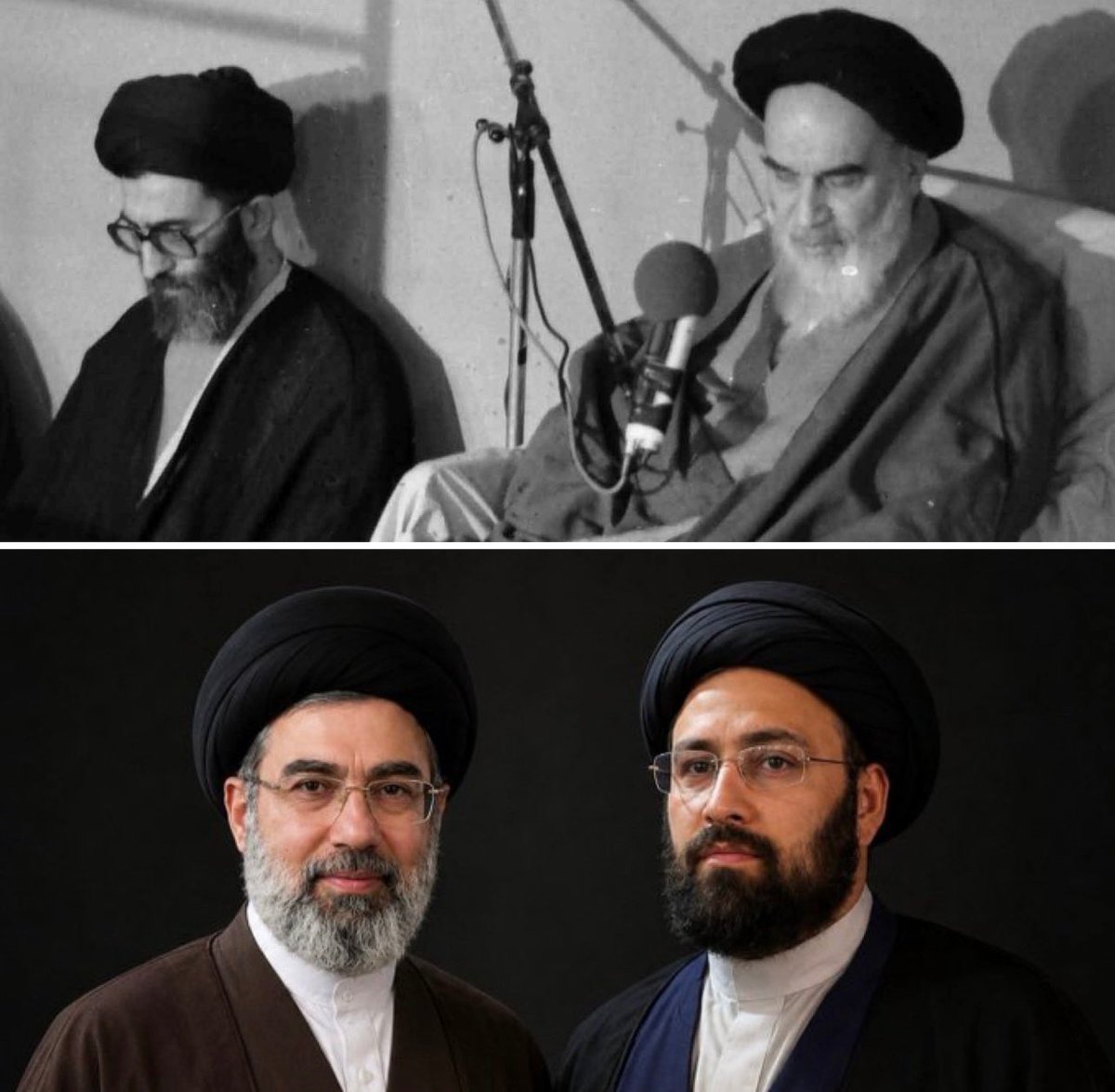 yahoseyn85's tweet photo. خبر بد برای دشمنان جمهوری اسلامی!
+ترکیب «خمینی ـ خامنه‌ای» ابدیست. https://t.co/X6MQfWhq84