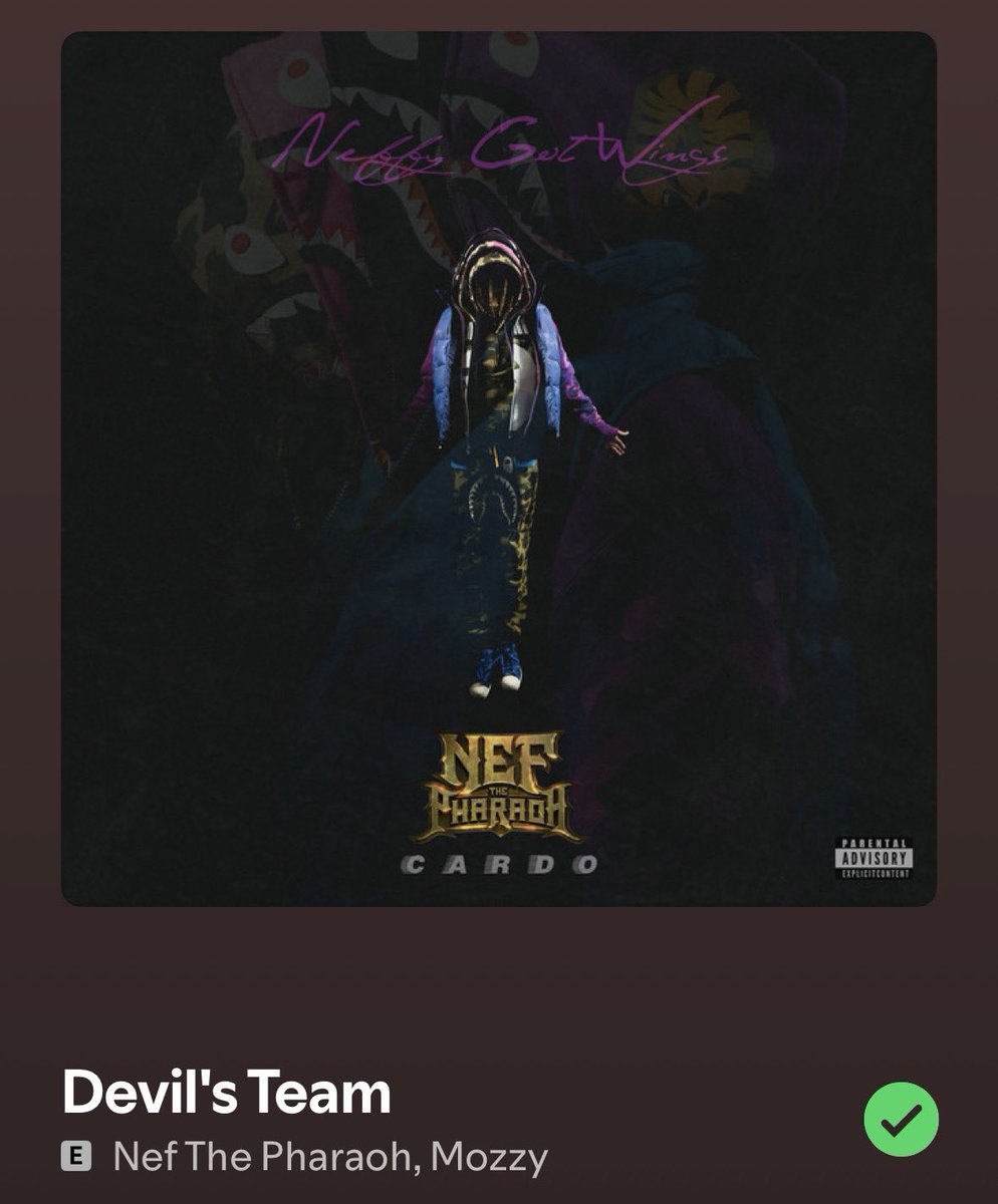 algorhythm247's tweet photo. I'm breathin' for my love, ones that can't breathe
For my shooters hold me down, if I ever leave
We in the field, playin' for the Devil's team
But that hitter kicks down, too heavenly 
@NefThePharaoh x @MozzyThaMotive https://t.co/tu5z2r45Be