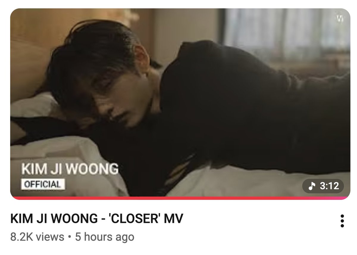 KJWBRAND_'s tweet photo. Youtube Search for Jiwoong's 'CLOSER' MV! In the first 24 hrs, it's important to search the video to boost it in the algorithm and reach a larger audience!
🎯10 proofs
1. Search "김지웅 closer" on Youtube
2. Watch & like the MV to show engagement
3. Comment on the MV https://t.co/hMJT5CHzqz