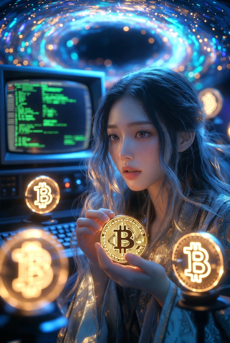coolGoldCard's tweet photo. 在2025年的平行时空，一位程序员意外��活了古老的Bitcoin Classic节点。链条回溯至创世，CPU风扇如时光机轰鸣。她挖出第一枚BTCC时，屏幕映出中本聪的微笑：“欢迎回到出发点。” 2100万枚上限如命运般重启，普通人重拾挖矿的黄金时代。 https://t.co/kJ8DA6nFVp