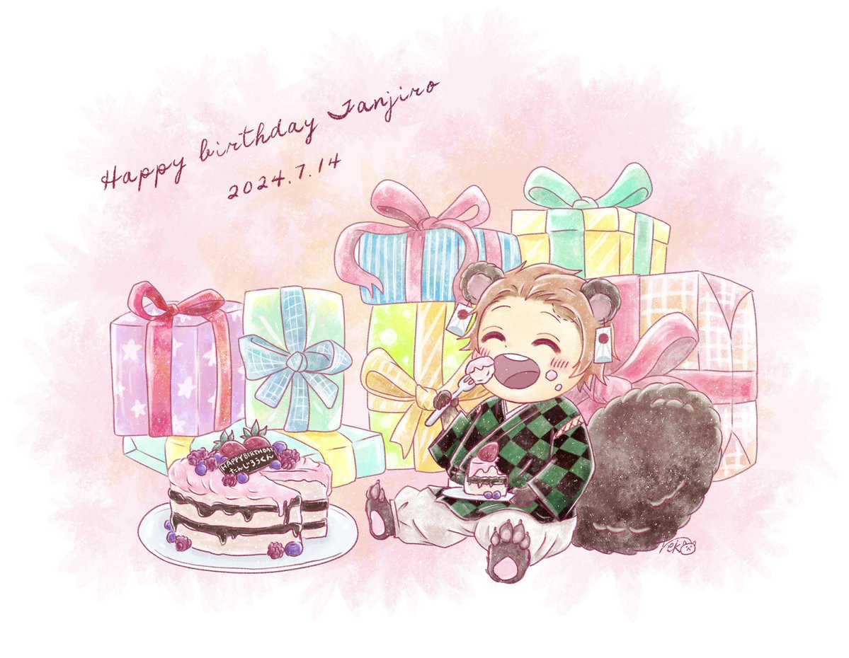 neko2205's tweet photo. これも再掲₍ᐢ⓿ᴥ⓿ᐢ₎✨
たくさん祝ってもらって美味しいもの食べてね🥹💓 https://t.co/wp7yIPqvYB