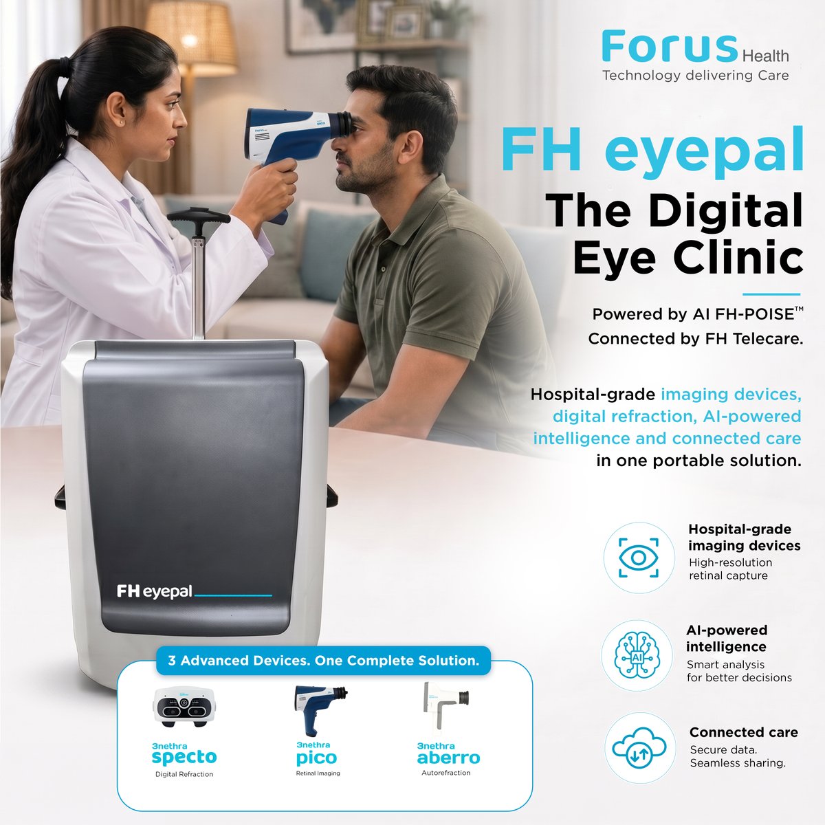 NewsStar69313's tweet photo. Forus Health Launches FH Eyepal, A Connected Digital Eye Clinic Designed To Expand Access To Comprehensive Eye Care.
#Forus #Health #Launches #Designed #Expand #Access #Comprehensive #Eye #Care #Bengaluru #Karnataka
https://t.co/YW6OS1W3GE https://t.co/XzV1Xo67yo