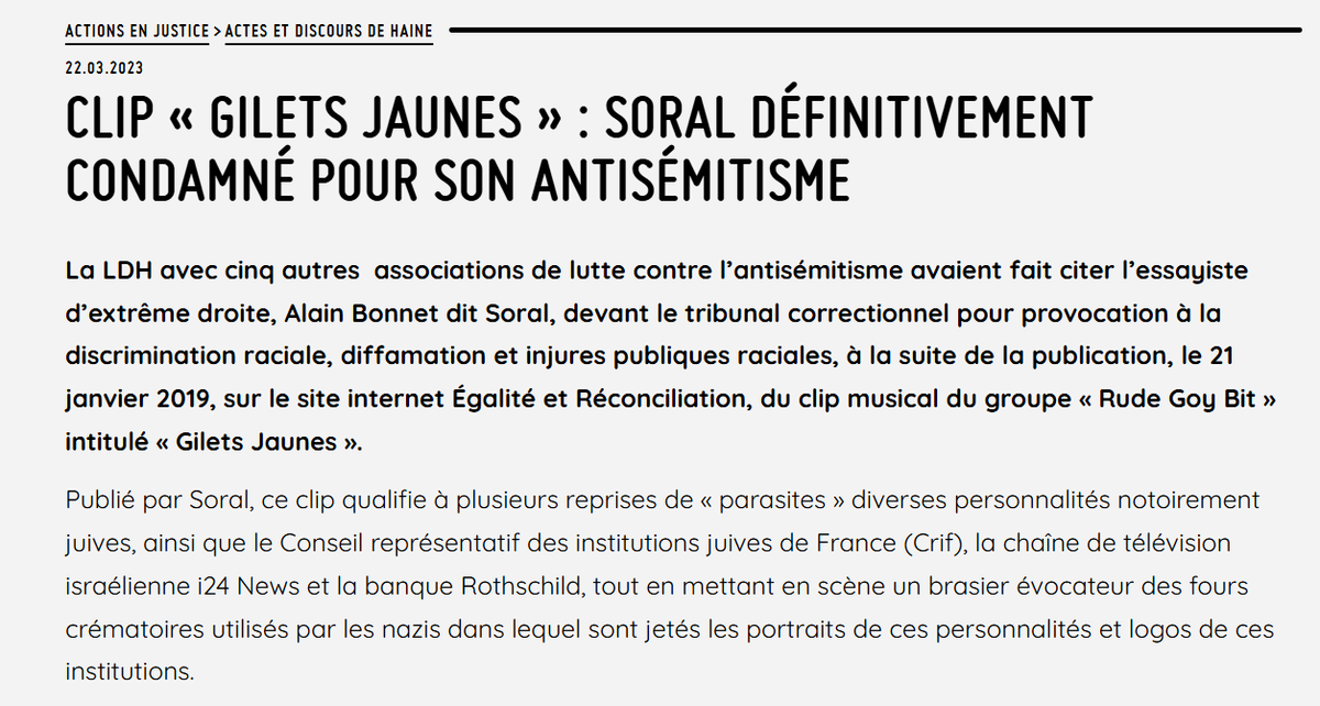 cohaerentiat's tweet photo. Ok après recherche rapide, les clips sont du "groupe" de rap "Rude Goy Bit", mis en avant par Soral qui a été condamné pour ça.

Et un compte "de gauche lfi" à 150k followers les a diffusés à 4(!!!) reprises sans que ça ne pose de problème.

Continuez de fermer les yeux à gauche. https://t.co/M3FDGkHYqb
