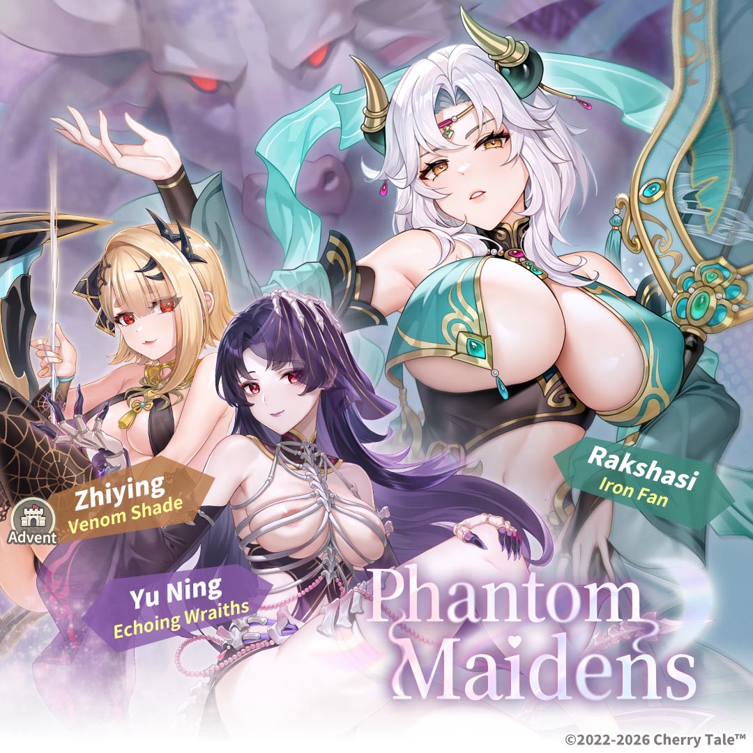 CherryTaleEN's tweet photo. The Phantom Maidens rerun opens!
Event Time: Jul 15th, 2026 09:00 - Jul 29th, 2026 09:00 (GMT+8)
#cherrytale #EROLABS https://t.co/OBrM1Chsuf