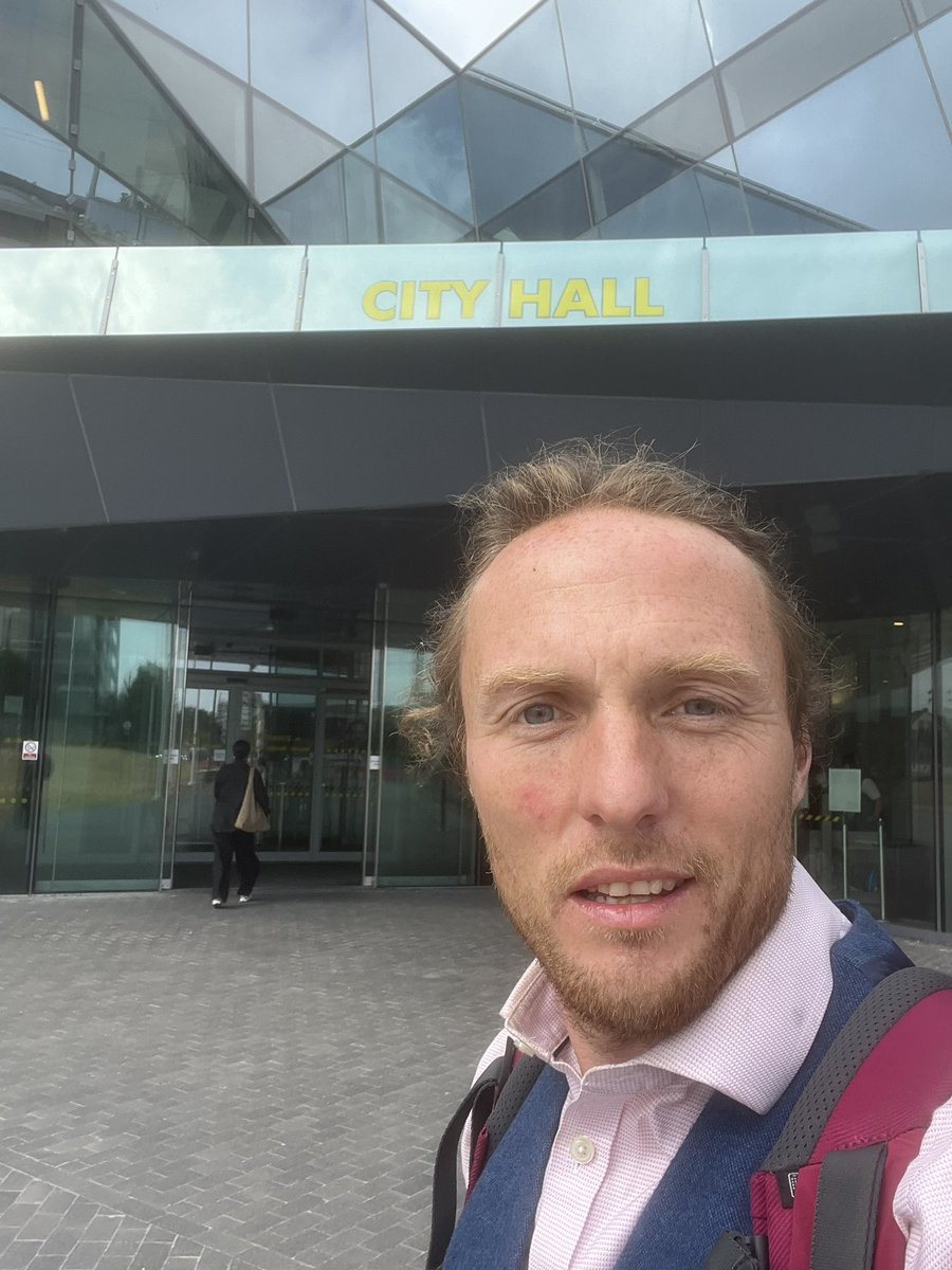 paulpowlesland's tweet photo. Big companies have an army of lobbyists to represent their interests to politicians, so why can’t every river have lobbyists too? 

I’m at City Hall today to speak on behalf of the River Roding & put forward the river’s rights & interests to the Deputy Mayor of London for the Environment. 

I’m also here to explain why grassroots local river guardians are vital to delivering the Mayor’s promises on clean & healthy rivers. With our detailed local knowledge &  boundless energy to care for the rivers we love, river guardians can achieve more than government agencies or big river charities if they are given just a small amount of political & regulatory support & funding. 

Wish me luck!