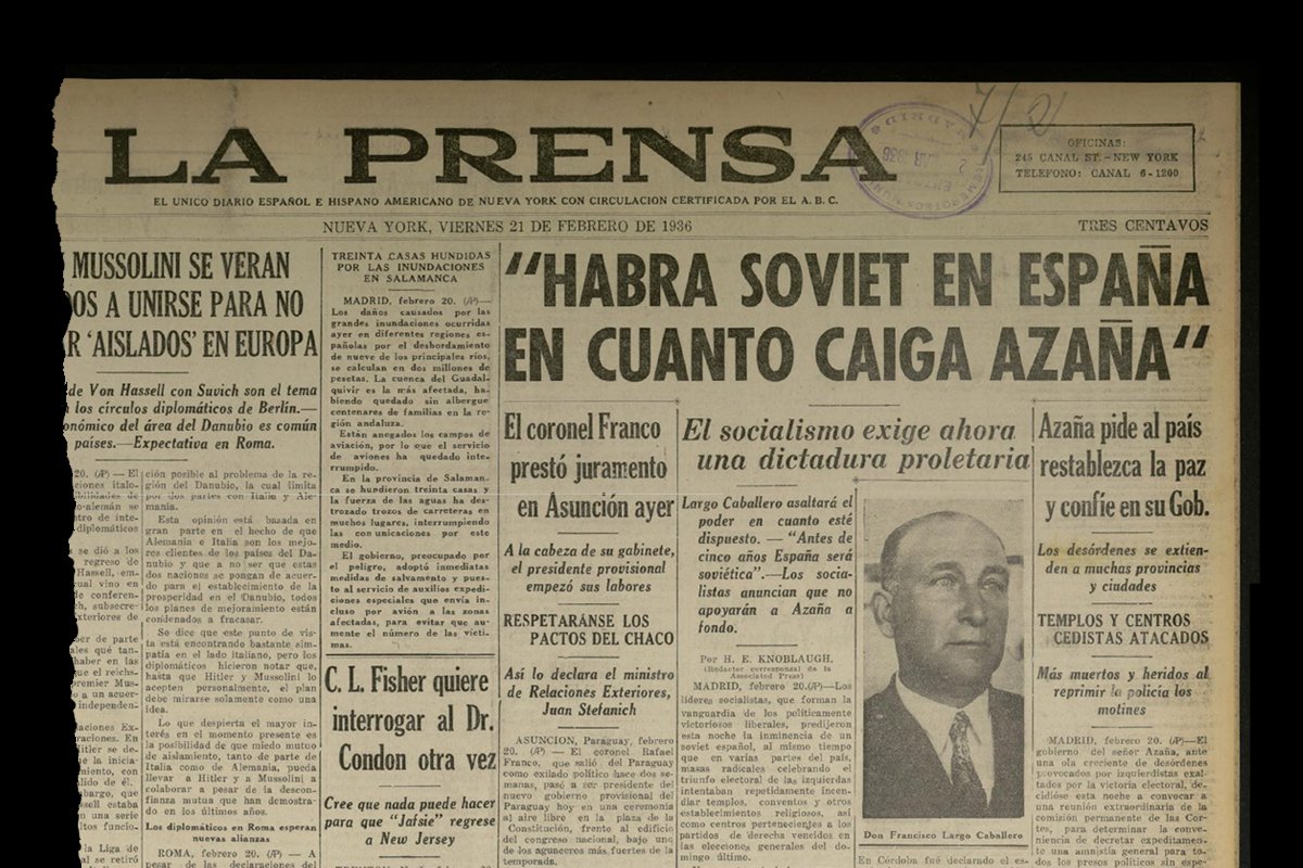 AmargaProgres's tweet photo. #DatoMataRelato #Portadas de diario "El Socialista" Diario del @PSOE durante la #IIRepublica, que demuestra la falsedad, de la ley de #MemoriaDemocrática la cual ni es memoria ni democrática #LargoCaballero https://t.co/PmjD4qrT8F