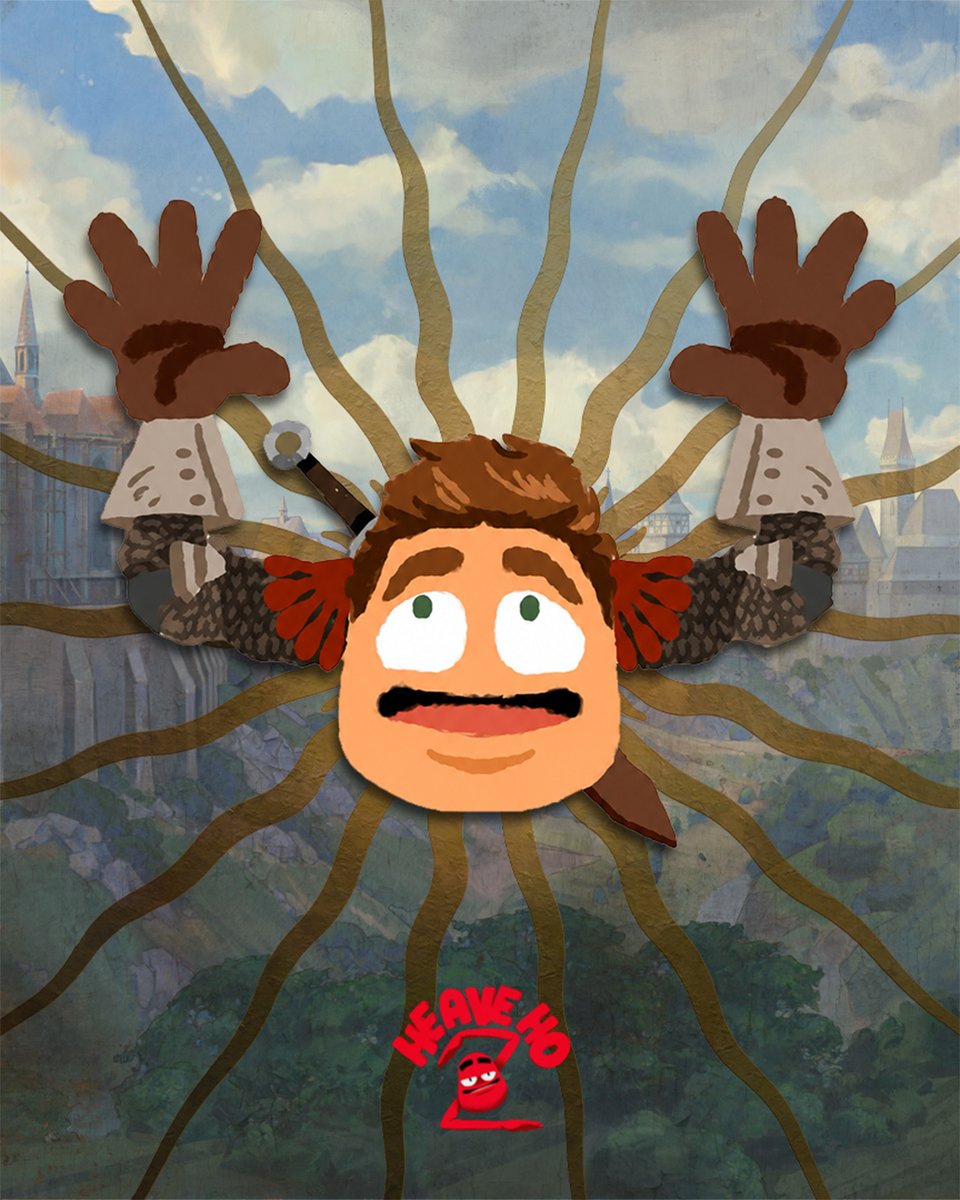 KingdomComeRPG's tweet photo. Hungry for more Henry? You know he is!

Henry is waiting to be found in @LeCartelStudio's new game, Heave Ho 2.

Grab some friends and embrace the co-op mayhem as you swing to victory (or failure!).
Wishlist #HeaveHo2 now, it releases this Thursday!

#heaveho #KCD2 #devolverdigital #WarhorseStudios